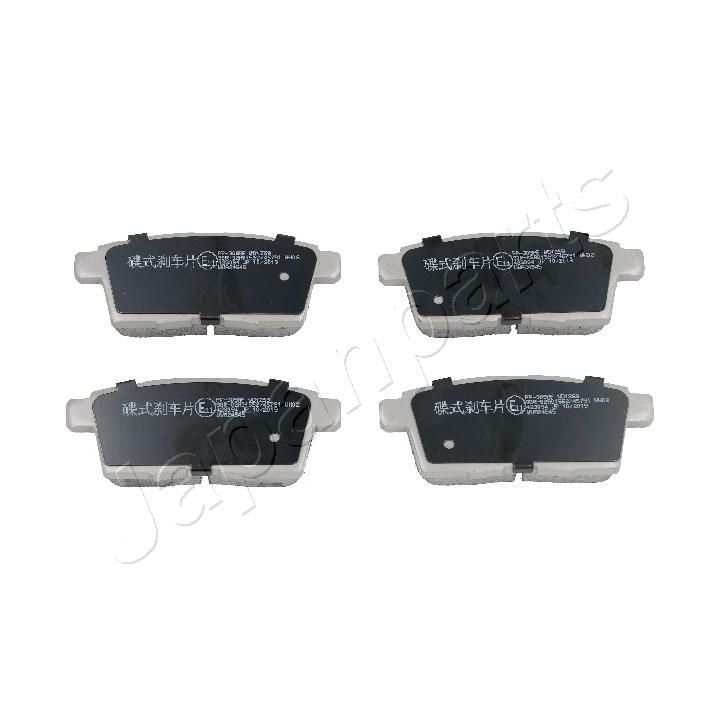 Stabdžių trinkelių rinkinys, diskinis stabdys JAPANPARTS PP-309AF