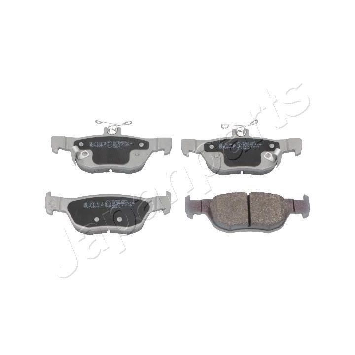 Stabdžių trinkelių rinkinys, diskinis stabdys JAPANPARTS PP-320AF