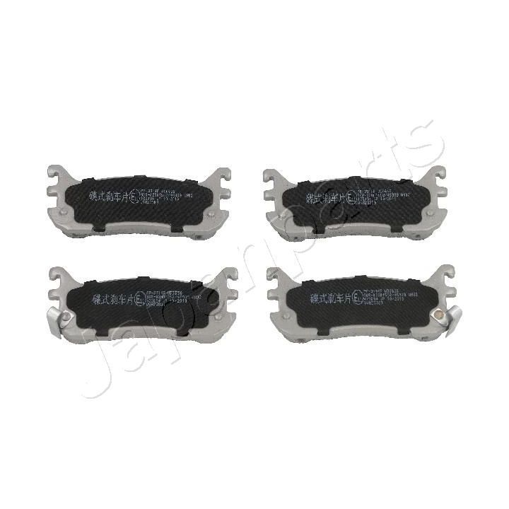 Stabdžių trinkelių rinkinys, diskinis stabdys JAPANPARTS PP-391AF