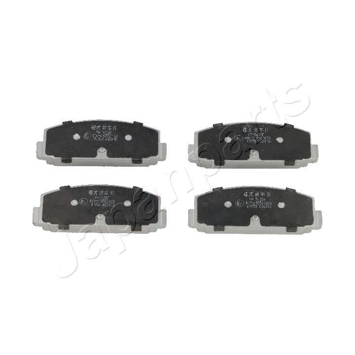 Stabdžių trinkelių rinkinys, diskinis stabdys JAPANPARTS PP-502AF