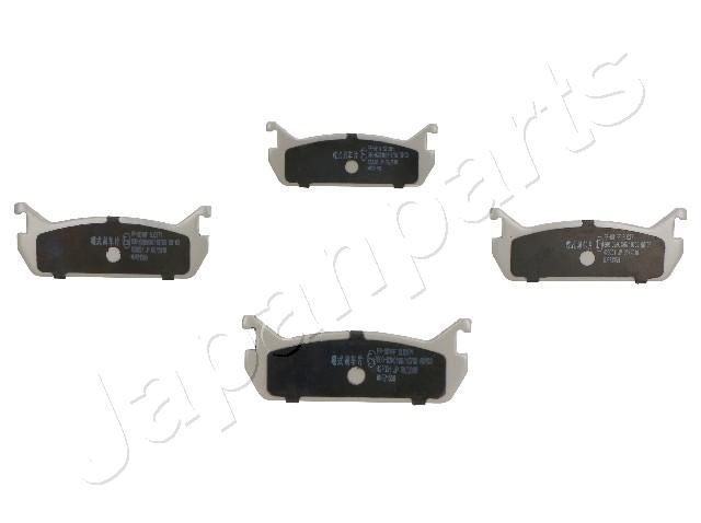 Stabdžių trinkelių rinkinys, diskinis stabdys JAPANPARTS PP-601AF