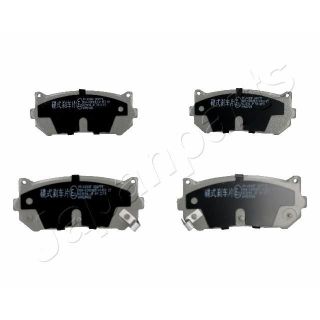 Stabdžių trinkelių rinkinys, diskinis stabdys JAPANPARTS PP-K00AF