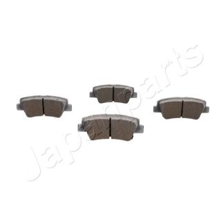 Stabdžių trinkelių rinkinys, diskinis stabdys JAPANPARTS PP-K06AF