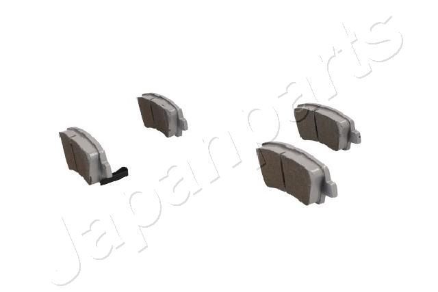 Stabdžių trinkelių rinkinys, diskinis stabdys JAPANPARTS PP-K06AF