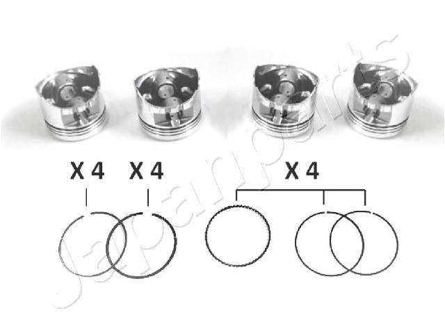 Stūmoklis JAPANPARTS KI607M
