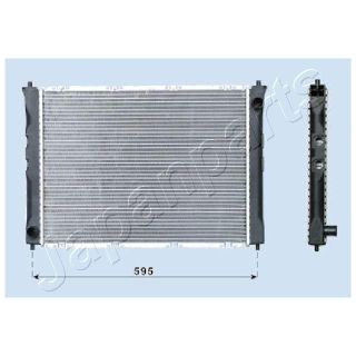 Radiatorius, variklio aušinimas JAPANPARTS RDA012042