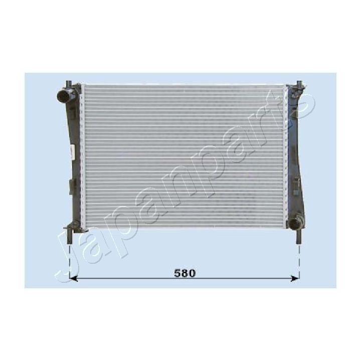 Radiatorius, variklio aušinimas JAPANPARTS RDA053069