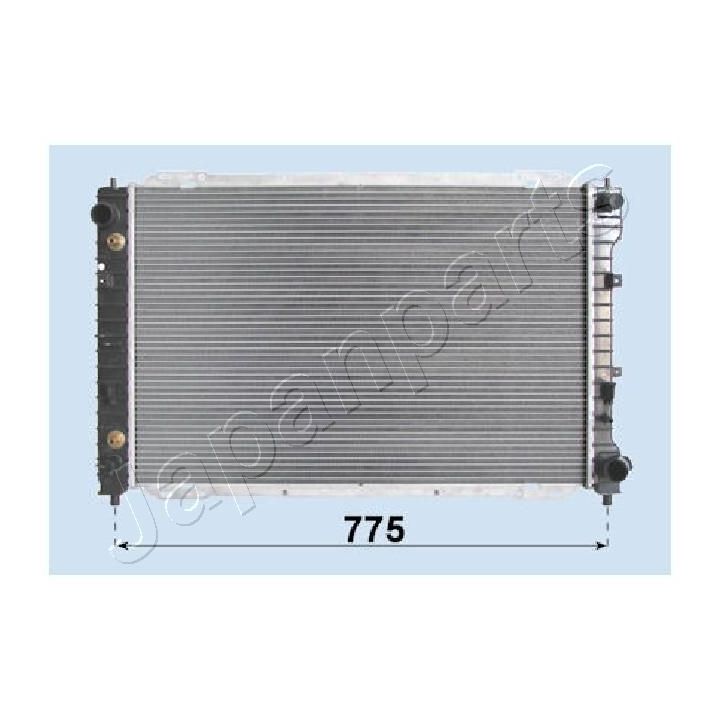 Radiatorius, variklio aušinimas JAPANPARTS RDA053108