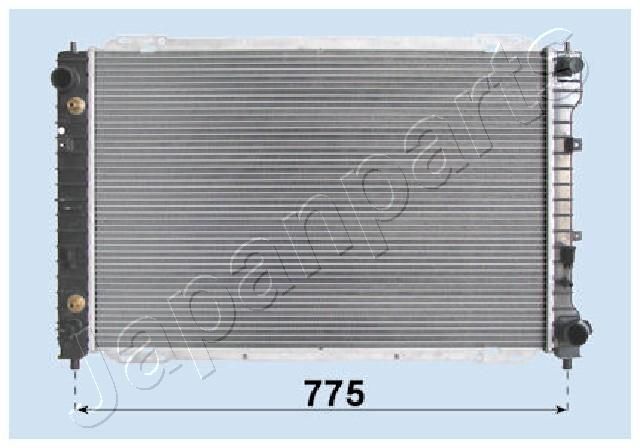Radiatorius, variklio aušinimas JAPANPARTS RDA053108