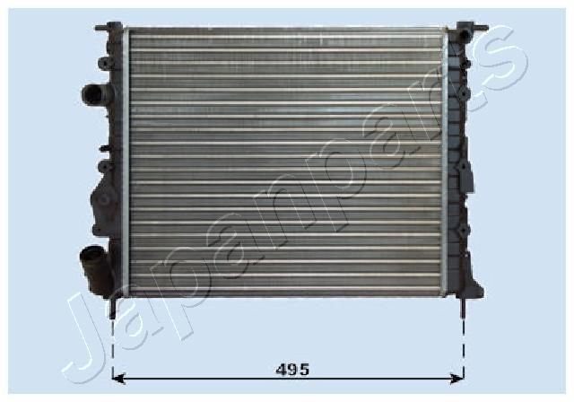 Radiatorius, variklio aušinimas JAPANPARTS RDA093020