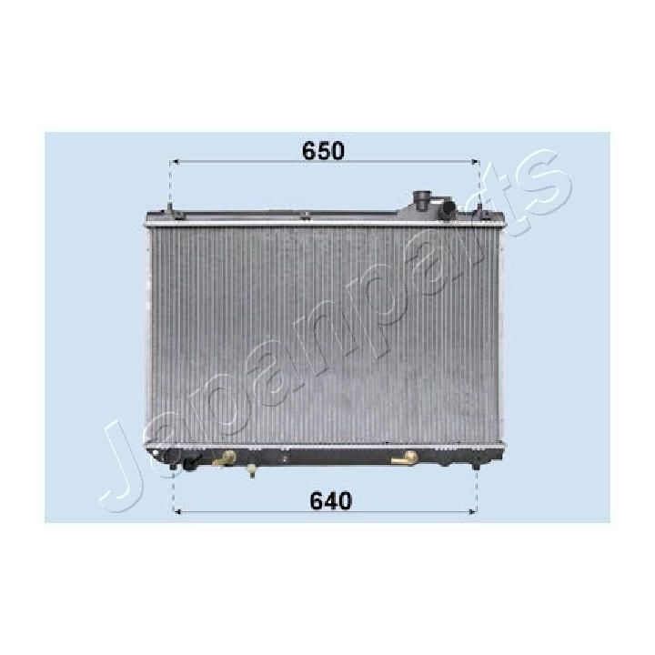 Radiatorius, variklio aušinimas JAPANPARTS RDA153084