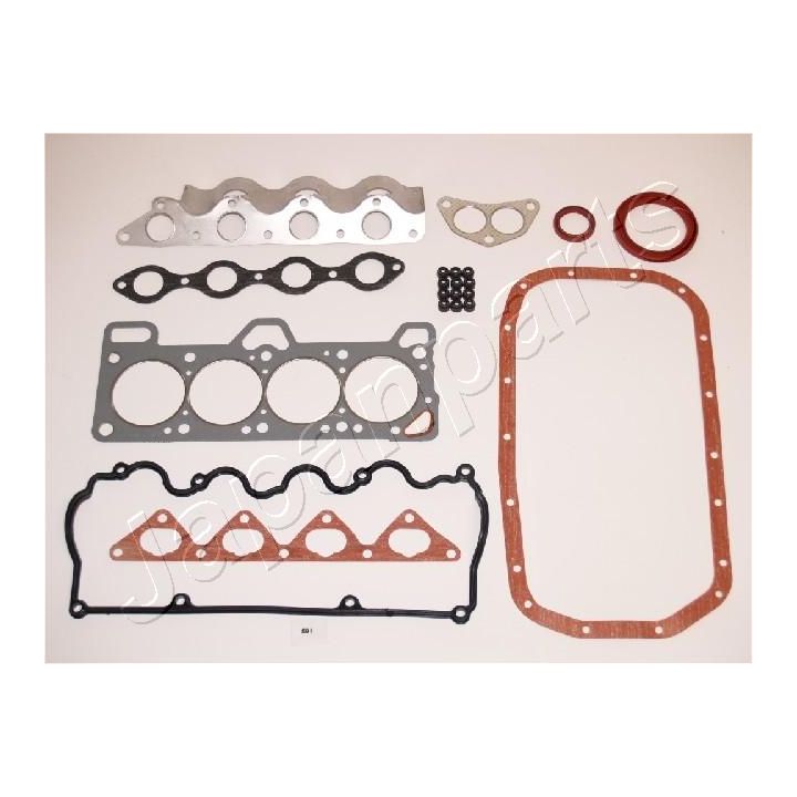 Visas tarpiklių komplektas, variklis JAPANPARTS KM-591