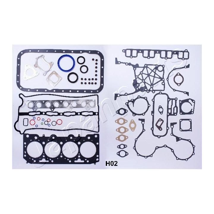 Visas tarpiklių komplektas, variklis JAPANPARTS KM-H02