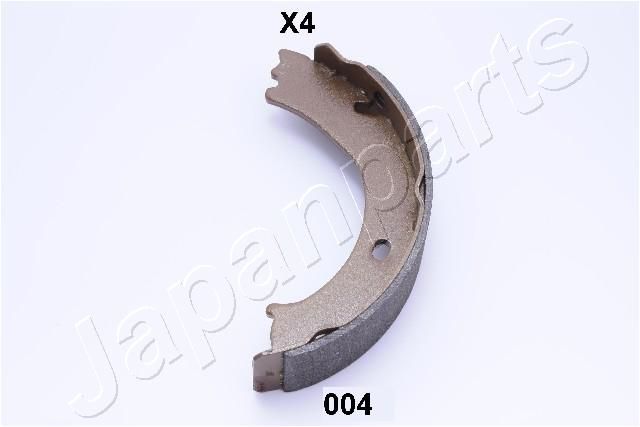 Stabdžių trinkelių komplektas, stovėjimo stabdis JAPANPARTS GF-004AF