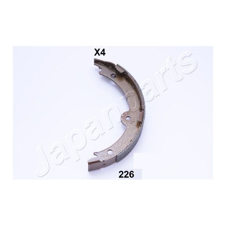 Stabdžių trinkelių komplektas, stovėjimo stabdis JAPANPARTS GF-226AF