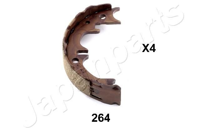 Stabdžių trinkelių komplektas, stovėjimo stabdis JAPANPARTS GF-264AF