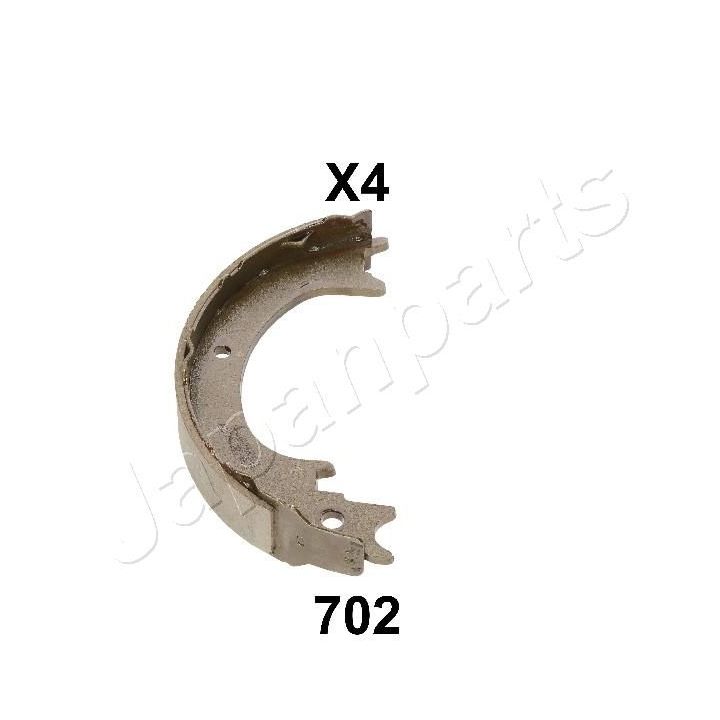 Stabdžių trinkelių komplektas, stovėjimo stabdis JAPANPARTS GF-702AF