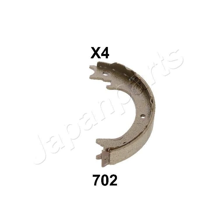 Stabdžių trinkelių komplektas, stovėjimo stabdis JAPANPARTS GF-702AF