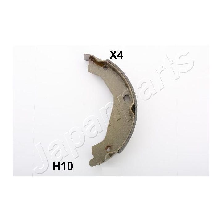 Stabdžių trinkelių komplektas, stovėjimo stabdis JAPANPARTS GF-H10AF