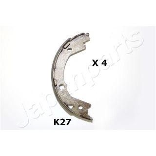 Stabdžių trinkelių komplektas, stovėjimo stabdis JAPANPARTS GF-K27AF