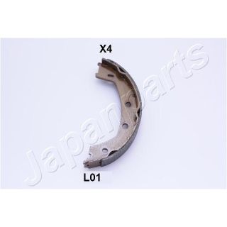 Stabdžių trinkelių komplektas, stovėjimo stabdis JAPANPARTS GF-L01AF