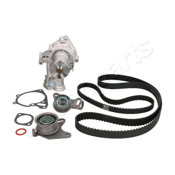 Vandens siurblio ir paskirstymo diržo komplektas JAPANPARTS SKD-M01