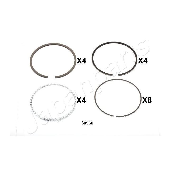 Stūmoklio žiedas JAPANPARTS RC30960