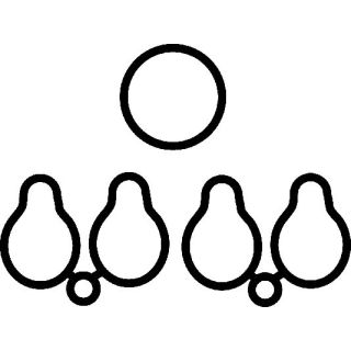 Tarpiklis, įsiurbimo kolektorius CORTECO 023244H