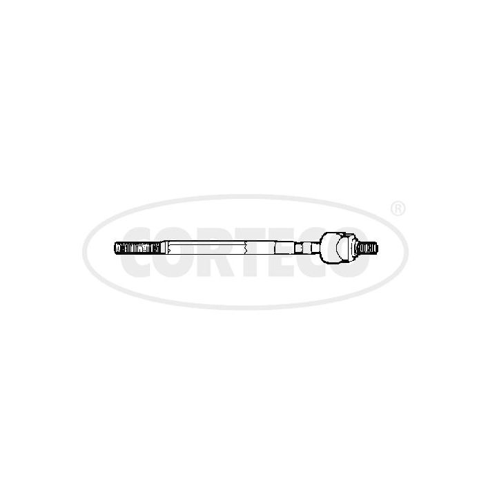 Vidinė skersinė vairo trauklė CORTECO 49396895