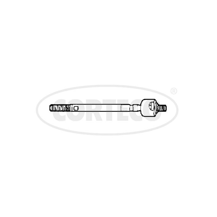 Vidinė skersinė vairo trauklė CORTECO 49399404