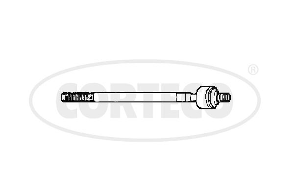 Vidinė skersinė vairo trauklė CORTECO 49400219