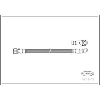 Stabdžių žarnelė CORTECO 19018473