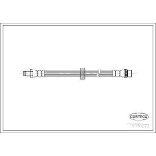 Stabdžių žarnelė CORTECO 19030273