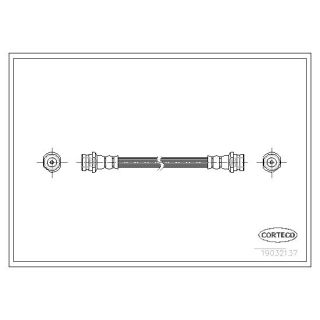 Stabdžių žarnelė CORTECO 19032137