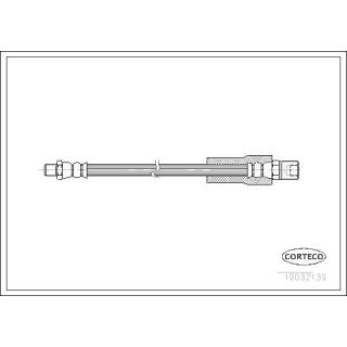 Stabdžių žarnelė CORTECO 19032139