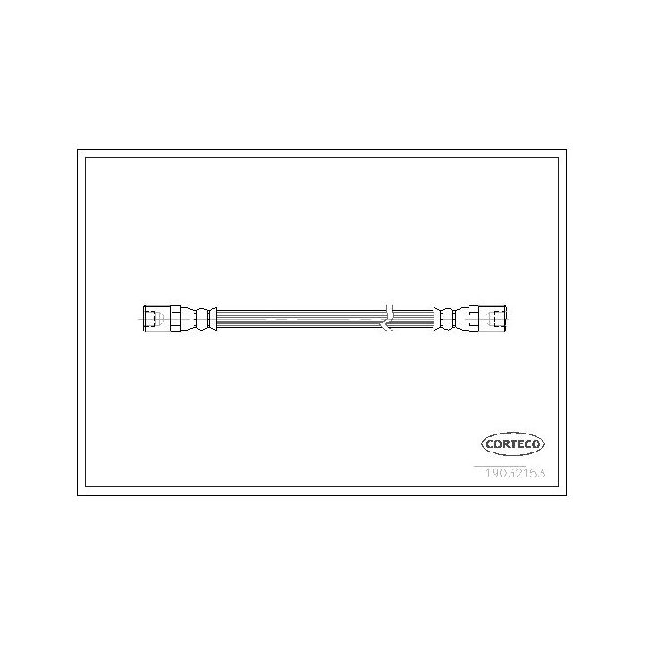 Stabdžių žarnelė CORTECO 19032153