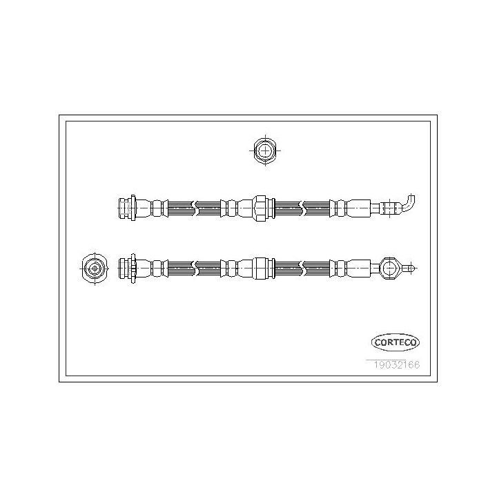 Stabdžių žarnelė CORTECO 19032166