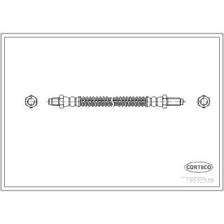 Stabdžių žarnelė CORTECO 19032538