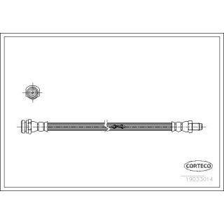 Stabdžių žarnelė CORTECO 19033014
