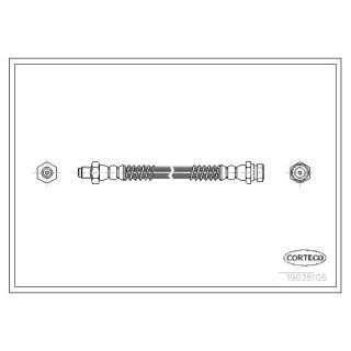 Stabdžių žarnelė CORTECO 19035105
