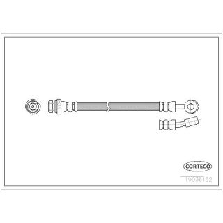 Stabdžių žarnelė CORTECO 19036152