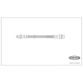 Stabdžių žarnelė CORTECO 19037283