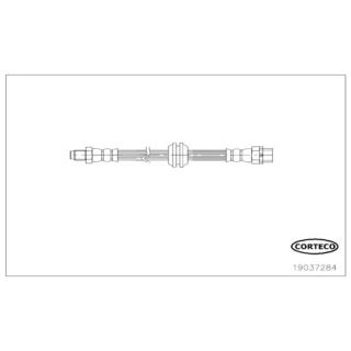 Stabdžių žarnelė CORTECO 19037284