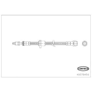 Stabdžių žarnelė CORTECO 49378456