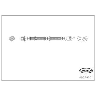 Stabdžių žarnelė CORTECO 49379101