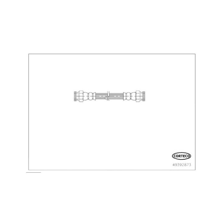 Stabdžių žarnelė CORTECO 49392873