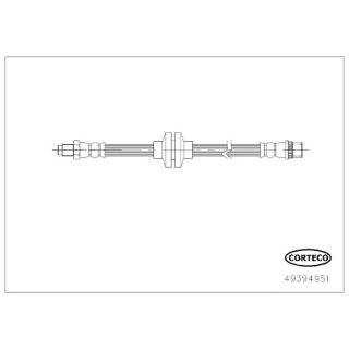 Stabdžių žarnelė CORTECO 49394951