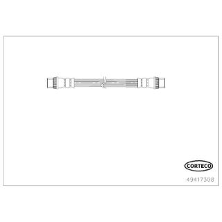Stabdžių žarnelė CORTECO 49417308