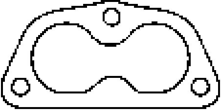Tarpiklis, išleidimo kolektorius CORTECO 027420H