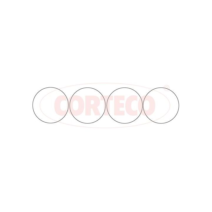 O žiedų komplektas, cilindro sraigtinė įvorė CORTECO 020853H